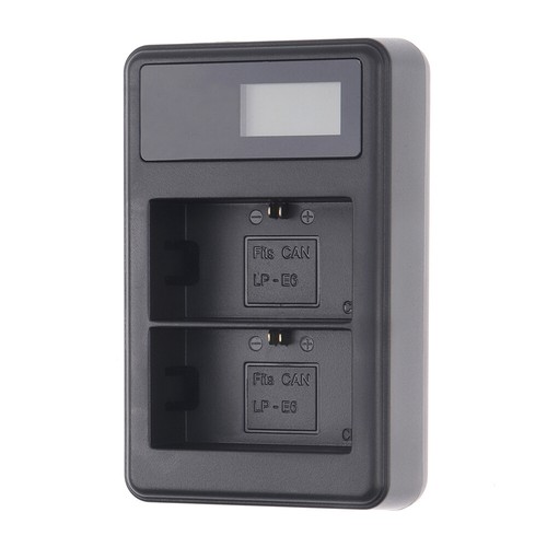 Caricabatteria doppio usb lcd - caricabatteria,