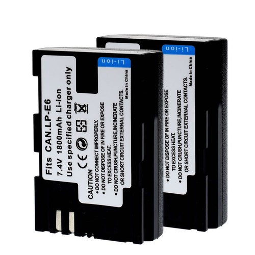 Batteria per canon e6 - batteria,