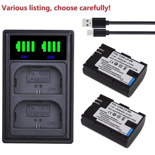 E6n batteria o - lp-e6n,